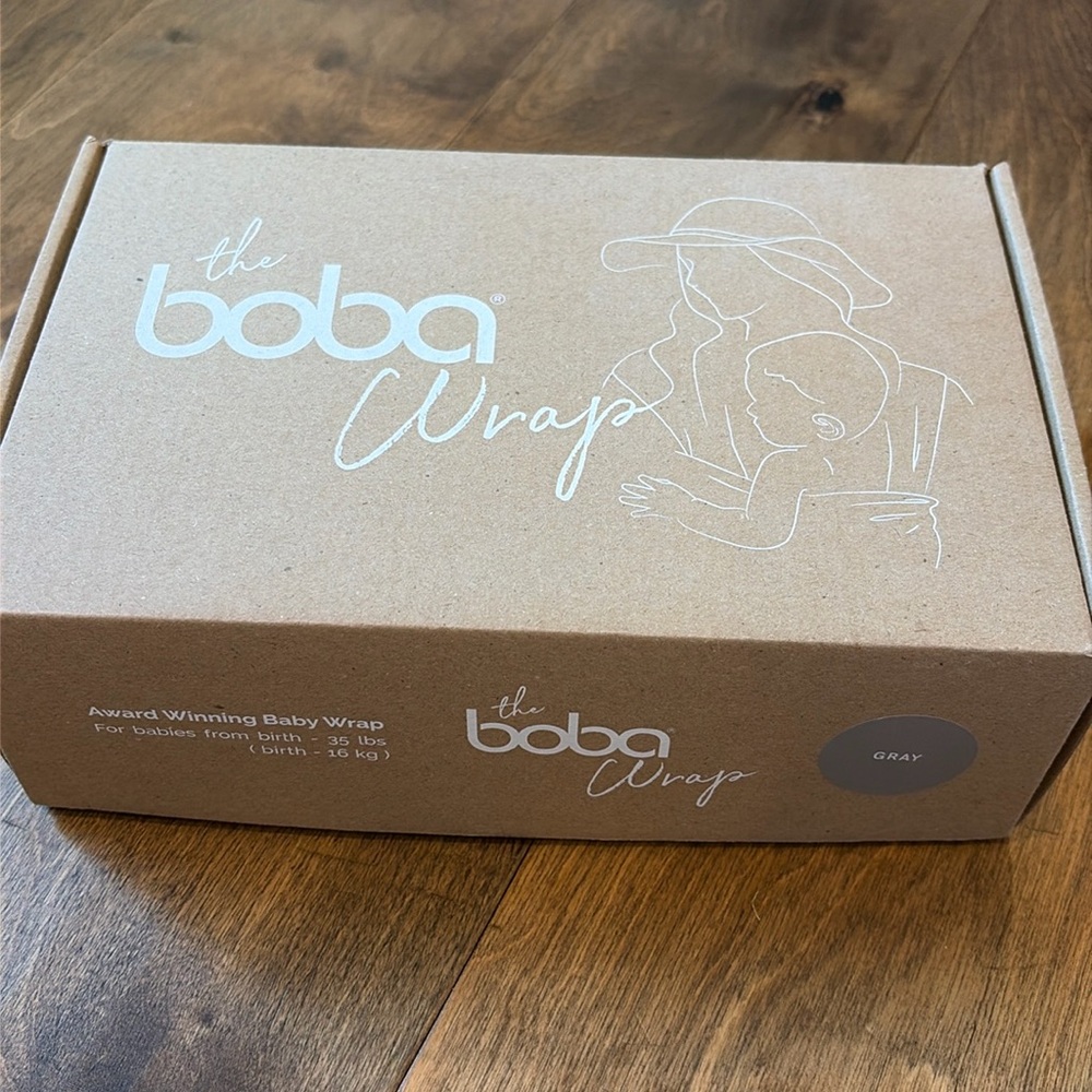 Boba Wrap Carrier - Grey - New in Box